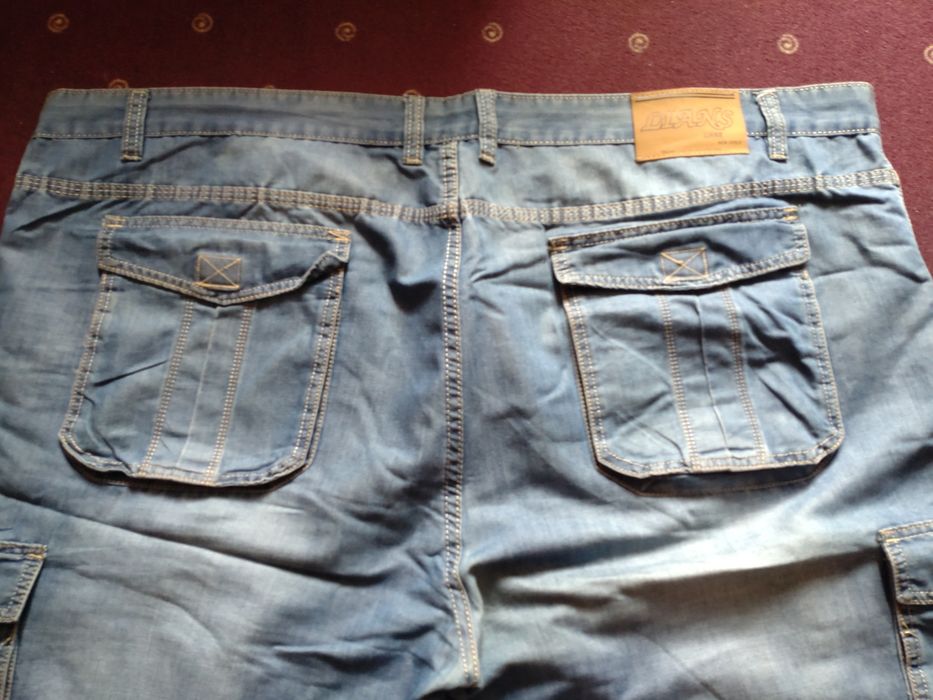 Spodenki szorty letni jeans rozm 5 xl