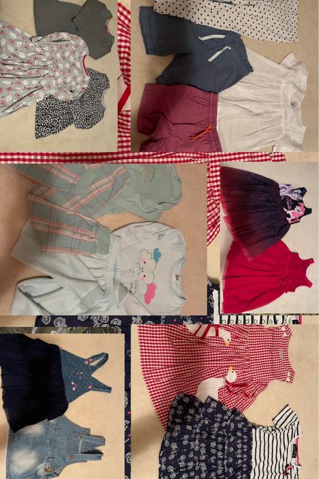 Paka ubranek jesień/zima 116