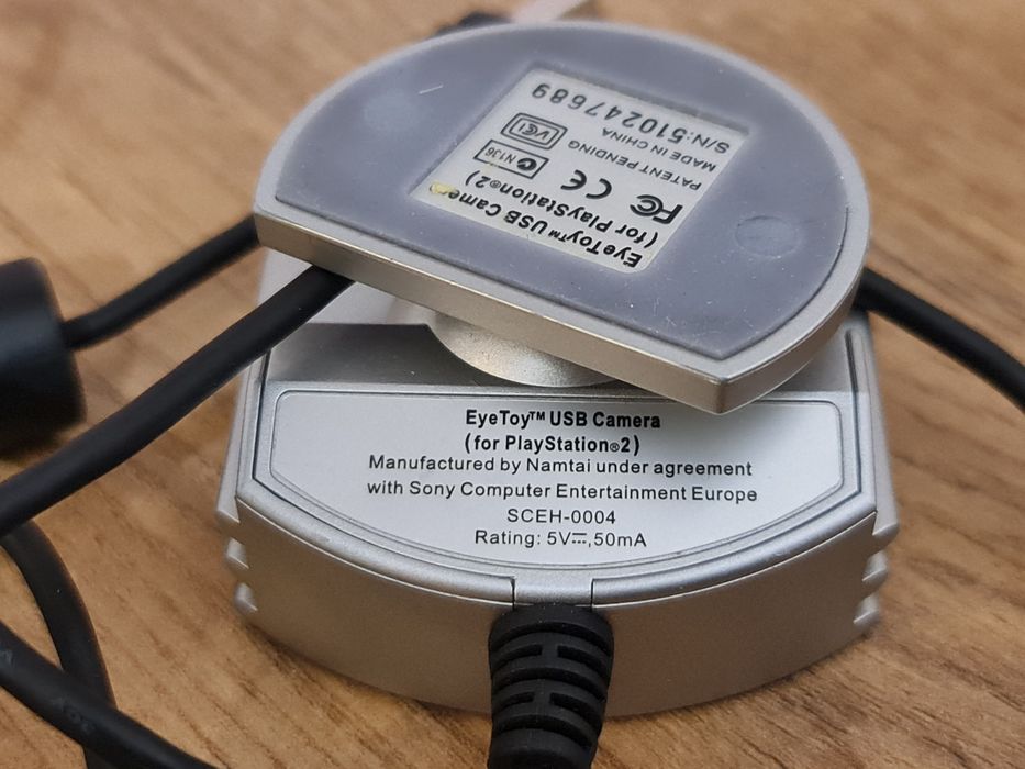 Eye toy Ps2 kamerka plus zestaw gier