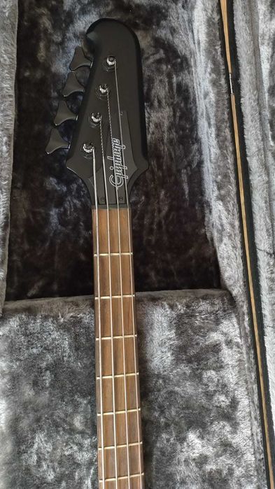 Epiphone Thunderbird Goth IV - Gitara Basowa