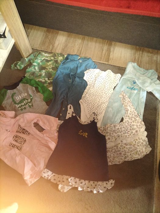 Ubranka dla niemowląt 104 szt