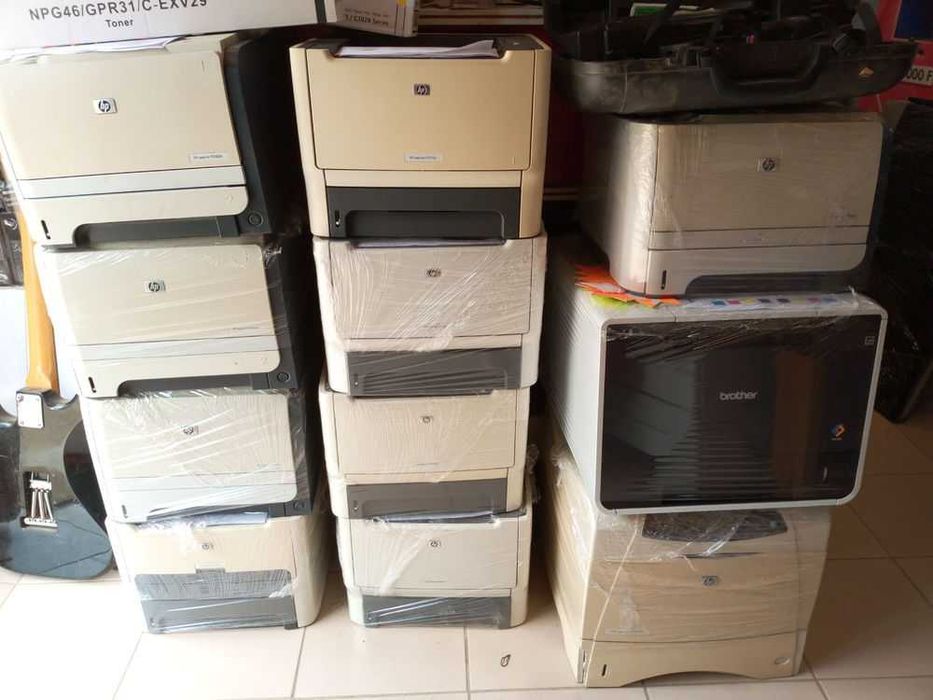 ЛОТ ПРИНТЕРІВ 10 штук HP 2015, HP2015d, HP 1320, лазерний принтер