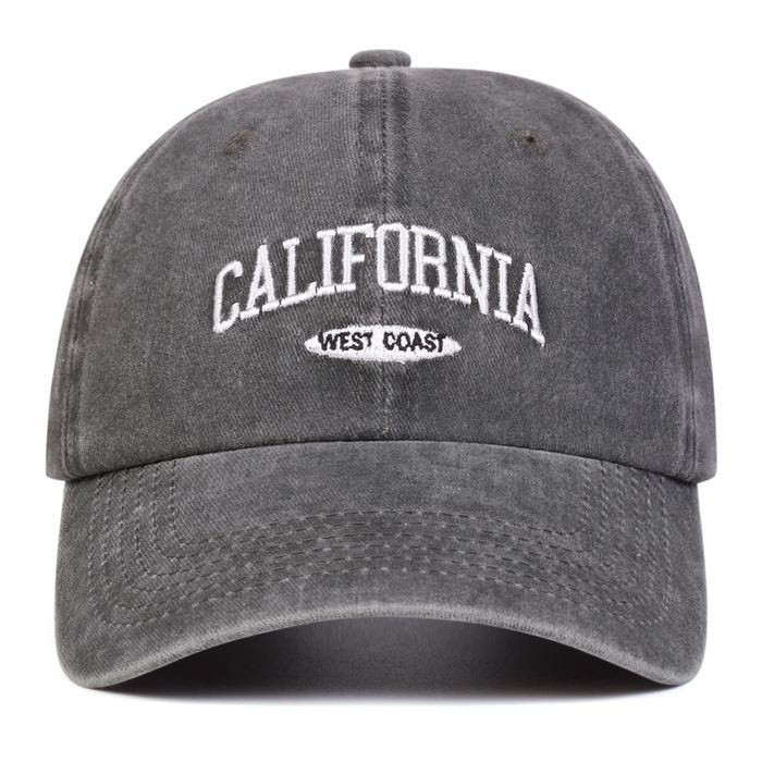 Кепка вінтажна California, Los Angeles, потерта, жіноча, чоловічі