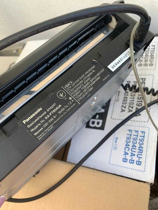 Факс / телефон / на термобумаге Panasonic KX-FT934UA