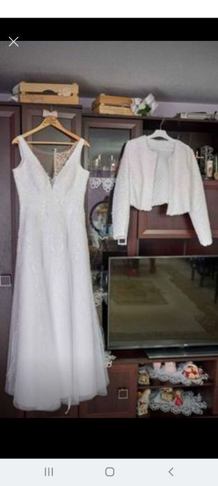 Suknia ślubna biała