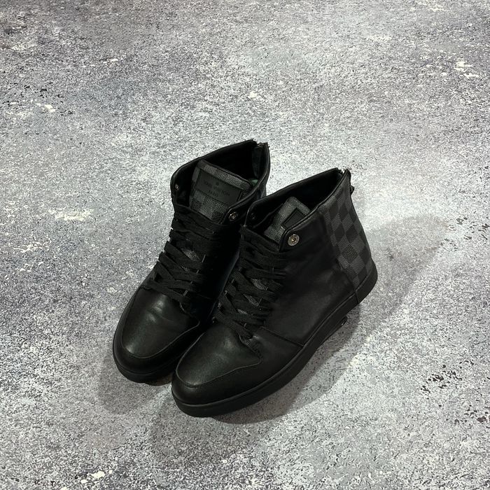 Buty Męskie Louis Vuitton Rivoli Mini Monogram High Top Sneakers 43