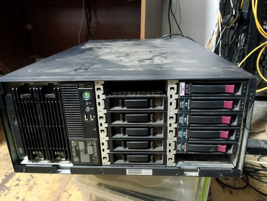 Сервер hp ml370 (ml350)