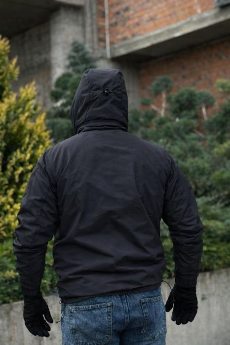 ЧОРНА Тактична військова чоловіча зимова куртка Call Dragon Level 7