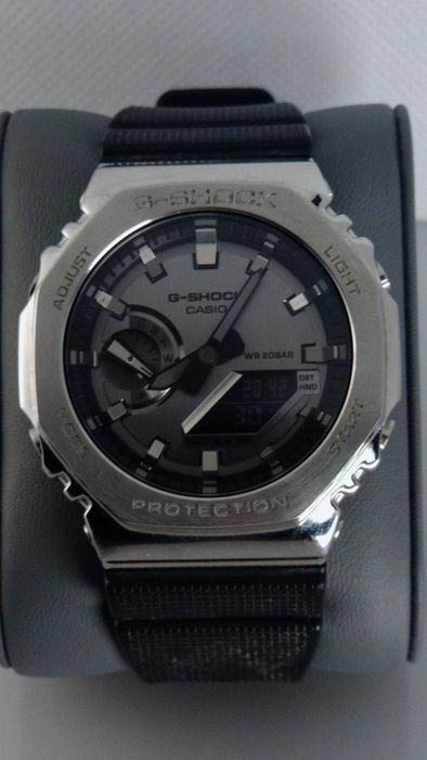 Zegarek Casio G-Shock GM-2100-1A Metal CasiOak 44.5mm Stan BDB Pudełko