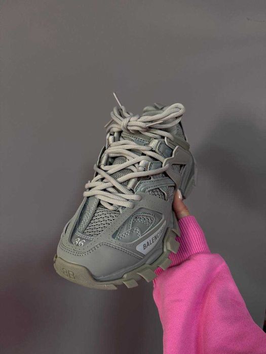 Кросівки Balenciaga Track 3.0 Grey/Olive premium