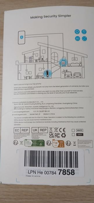 Wideodomfon ieGeek WiFi