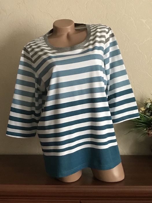 Уютная кофта батник хлопок  54-58р