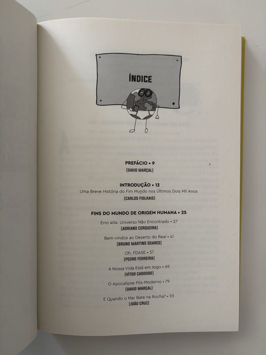Livro “O Fim do Mundo em Cuecas”, organizado por Hugo van der Ding - Novo