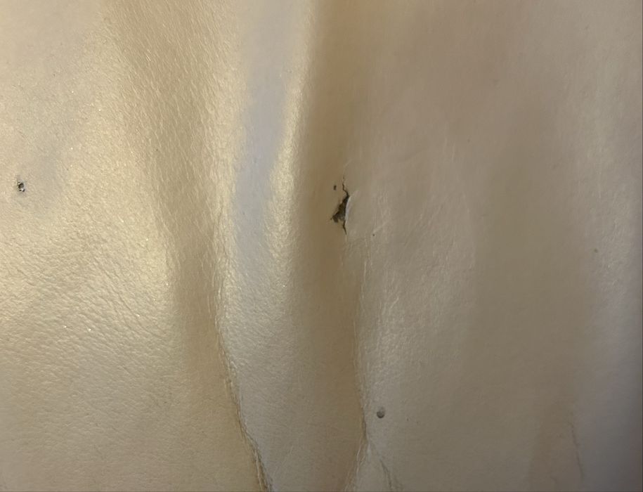 Sofa ze skóry z funkcją spania