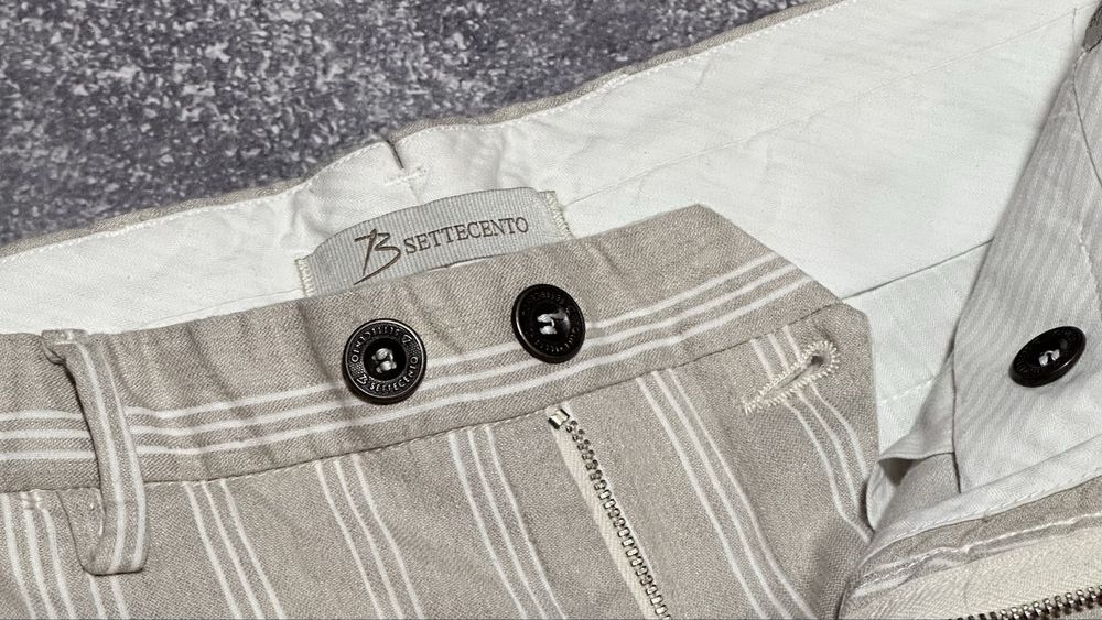 Лляні штани B Settecento (made in Italy), оригінал, 34