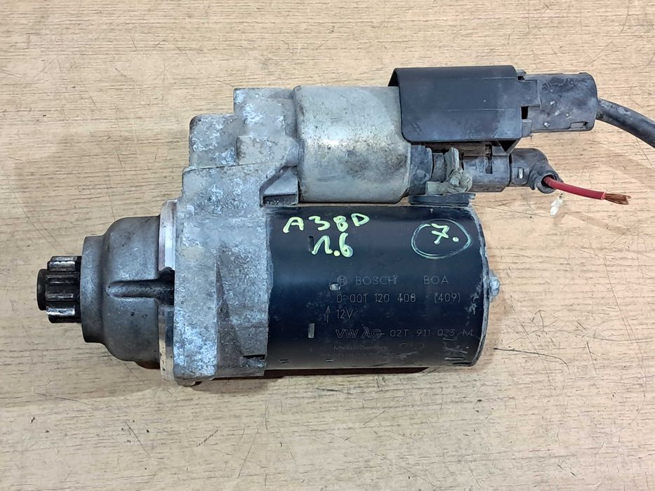 Rozrusznik silnika BOSCH VW AG 1.6 MPI AUDI A3 8P Golf VI Skoda Seat