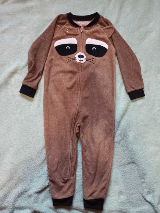 Carters флісовий бодік чоловічок ромпер