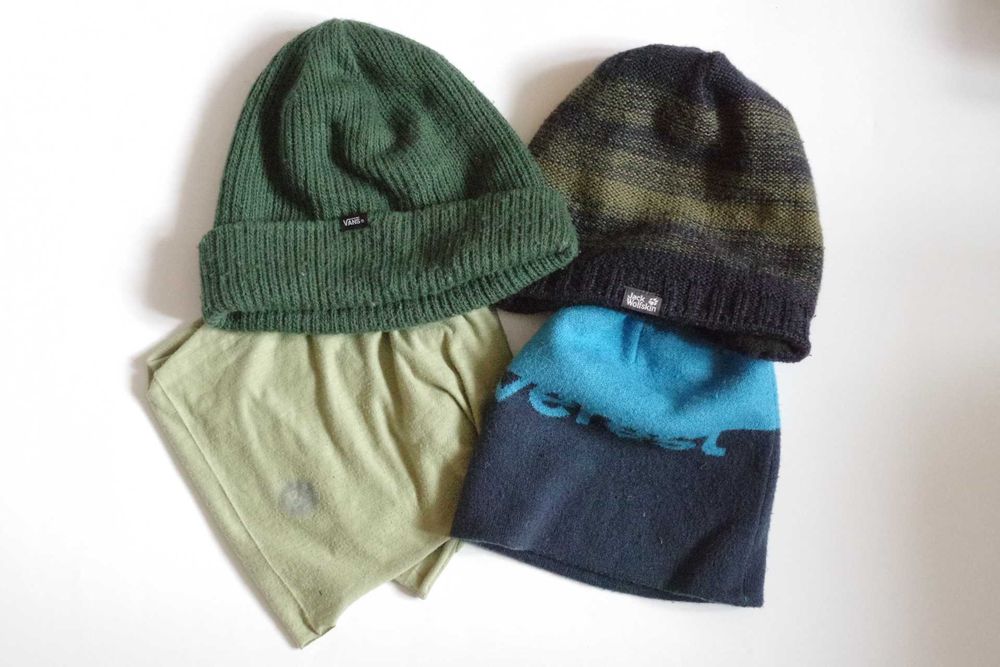 Czapki Jack Wolfskin,Vans, Everest, komin Buff