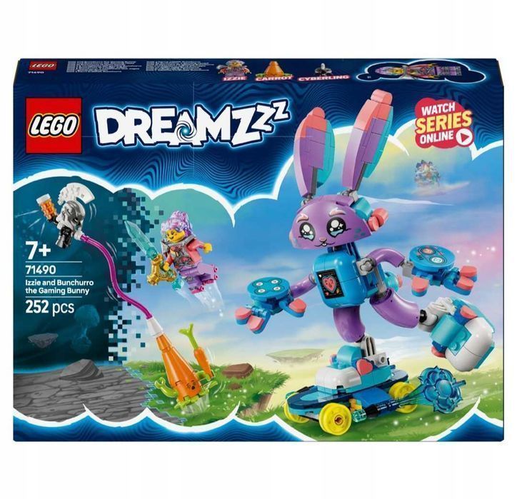 LEGO® DREAMZZZ 71490 Izzie i gamerski Bunchu