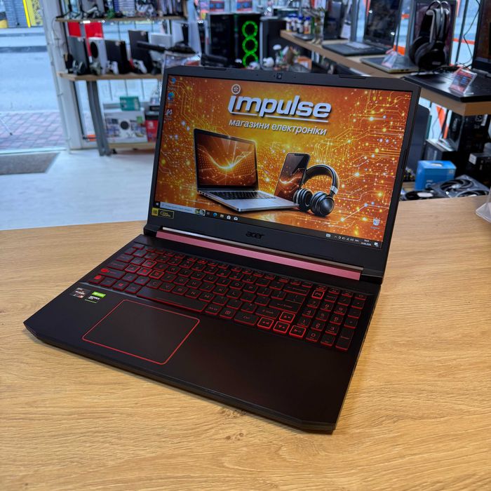 Acer Nitro N18C3 15.6" | 90% АКБ | GTX 1650 | Ryzen 5 3550H • Гарантія 6м • Обмін • Розстрочка • Магазин