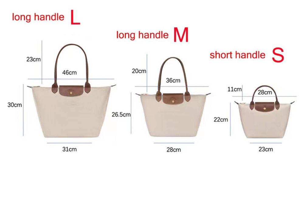 Longchamp torebka czarna M