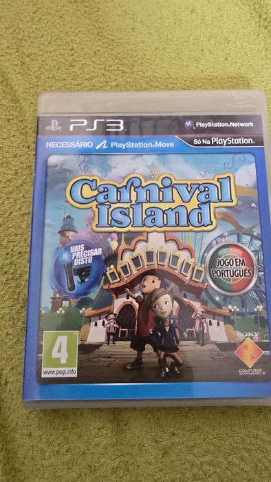 Carnival island ps3 em ótimo estado