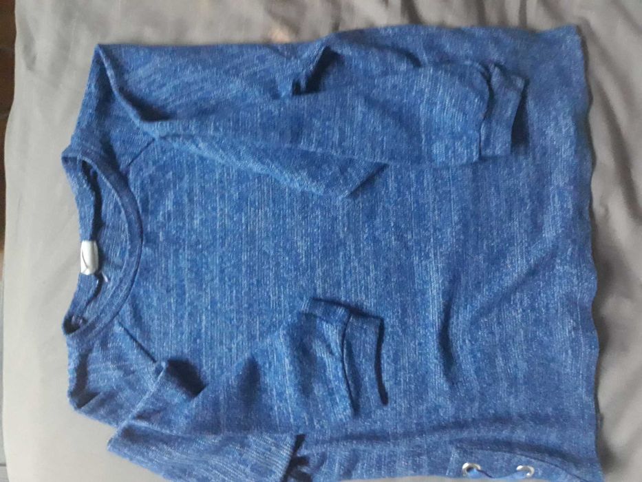 Niebieski sweter dziewczęcy 158 cmZara girls