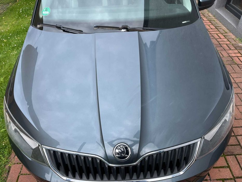 skoda fabia iii 3 6v9 2014-2018 lf7y f6f6 maska zderzak przód błotnik przód lewy prawy lampa przód lewa prawa pas przedni kompletny przód