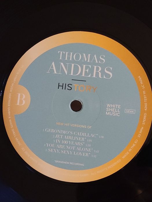 Płyta winylowa LP  podwójny album Modern Talking Thomas Anders History