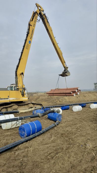 Usługi sprzętowe - koparka, koparko-ładowarka, ładowarka, sortownik