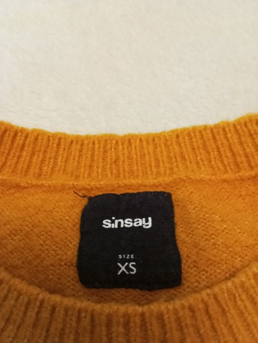 Sweter oversize Sinsay rozmiar XS