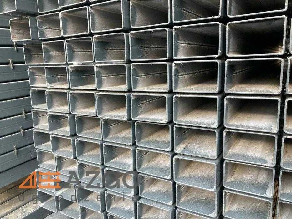 Słupek profil 60x40x2 6x4x2 2m 2,3m 2,6m do siatki paneli ogrodzeń