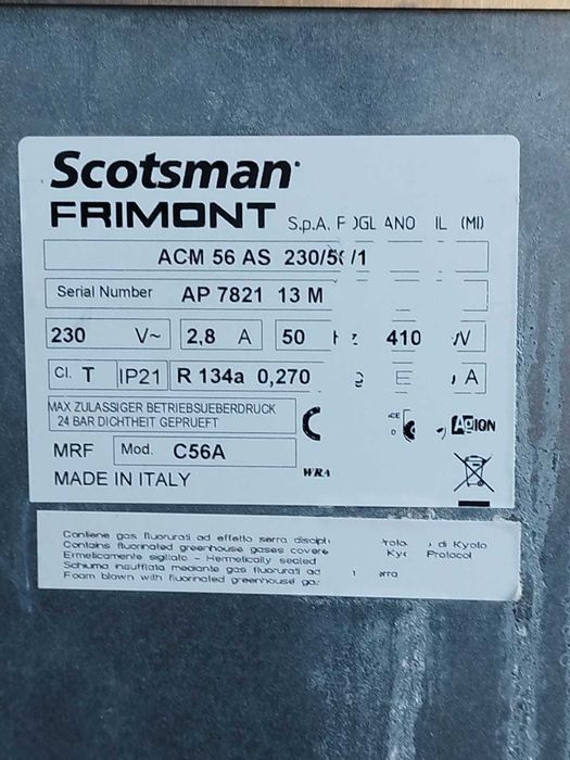 Kostkarka do Lodu Scotsman AC56