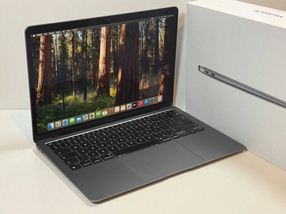 Apple MacBook Air 13 2020 - M1 8GB / 256GB - 87% Kondycji baterii - Gwarancja - Stan BDB
