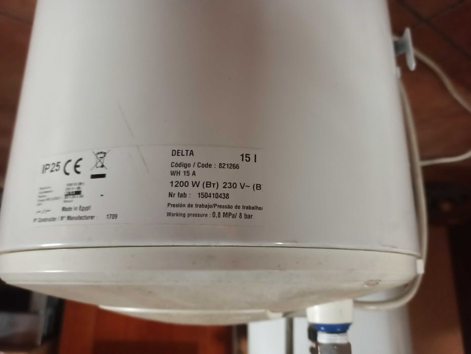 Termo-acumulador 15l Delta