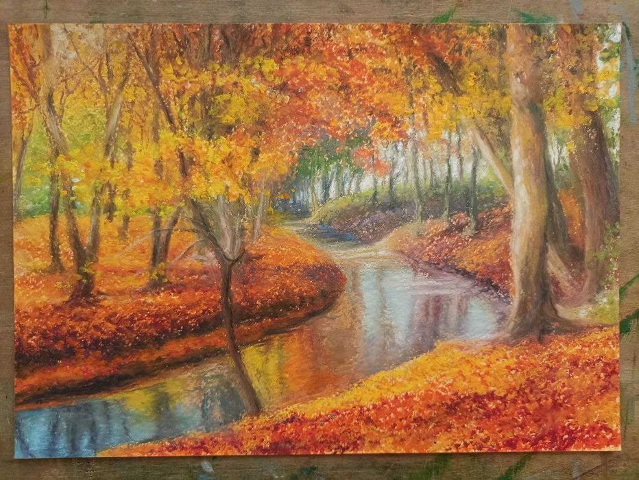 Картины пастелью, акварельными карандашами, акварелью, акрилом, маслом