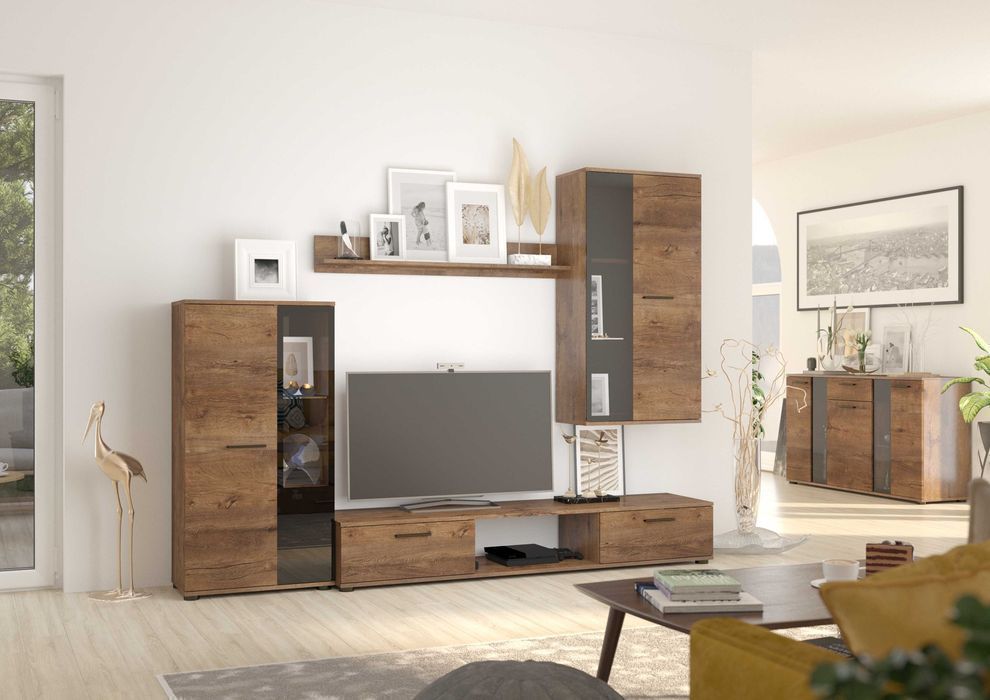 Meblościanka SALI meble pokojowe do salonu komoda szafa RÓŻNE KOLORY