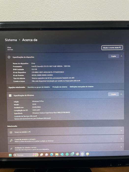 Setup 2 monitores e Pc Lenovo S30