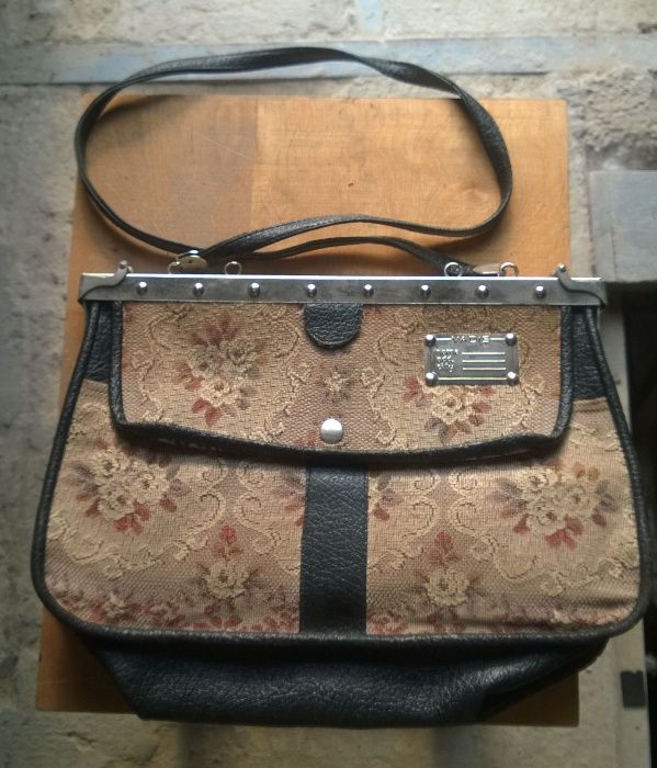 Сумка женская VADIS кожа/ткань Ретро