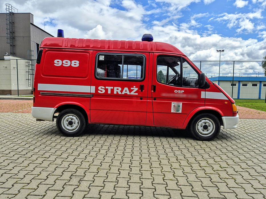 Ford Transit Straż Pożarniczy#BDB Stan#2.0benzyna#Zdrowy#Wóz Strażacki#KatB