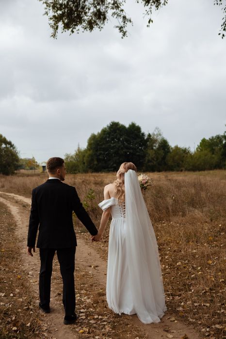 Весільна фата (167 см, мʼяка, не євросітка)