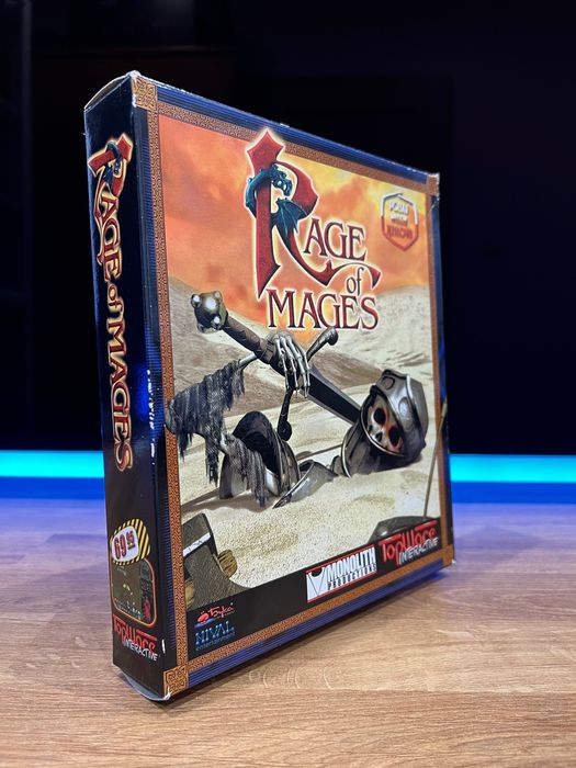 Rage of Mages (PC PL 1999) BIG BOX polskie premierowe wydanie