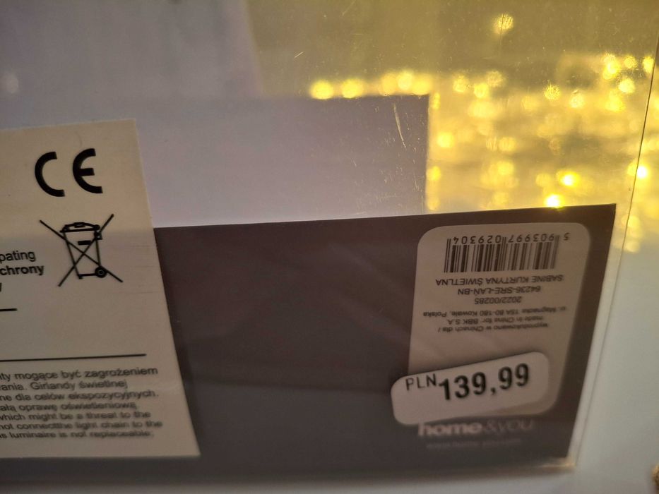 Kurtyna gwiazdki cieple Home and you Nowe