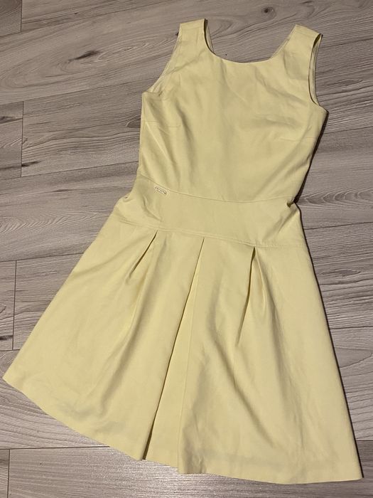Żółta sukienka mini