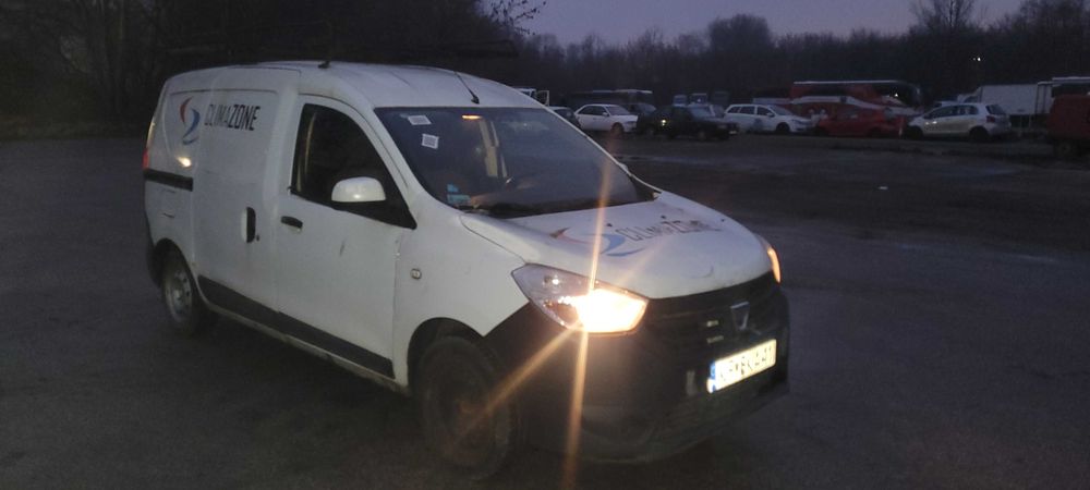 2014 DACIA DOKKER 1.6 GAZ Navi Bagażnk  Na części  Zamiana