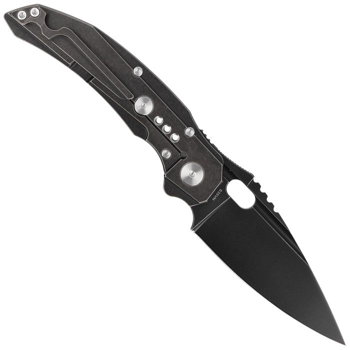 Nóż składany Bestech Exploit Black Titanium/CF, Black (BT2005G)