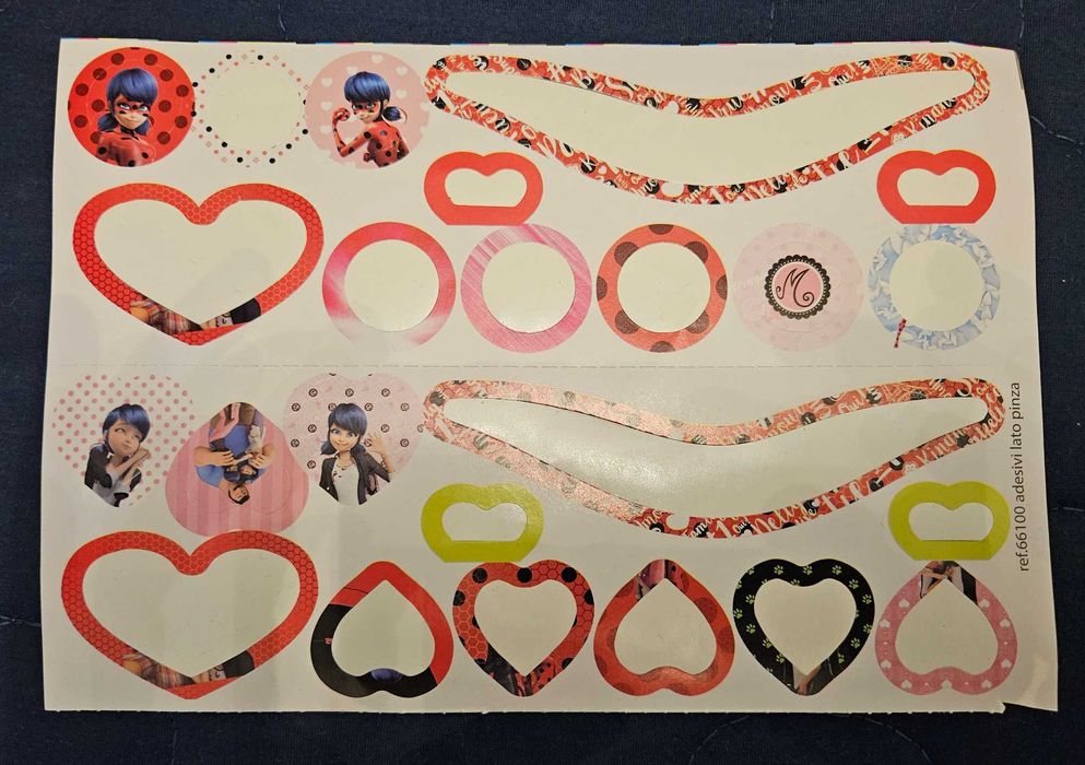 Biedronka i czarny kot - zestaw do projektowania bransoletek