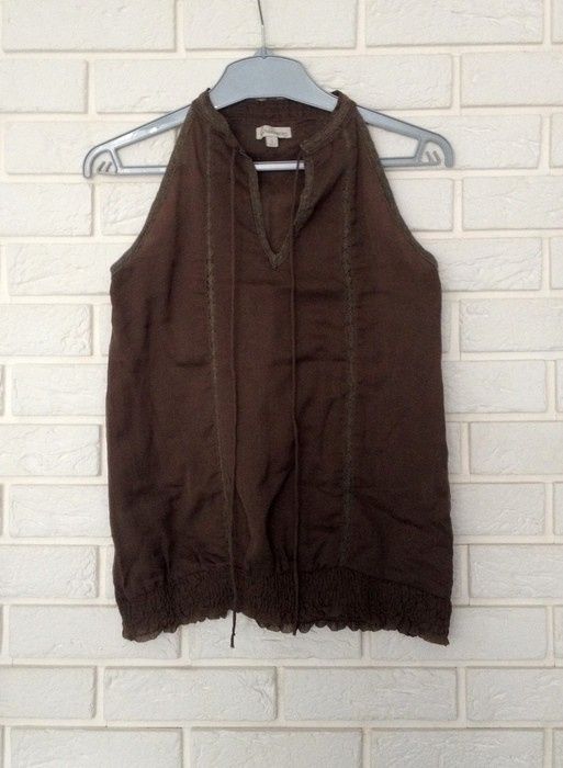 Bluzka dekold halter Stradivarius S/M