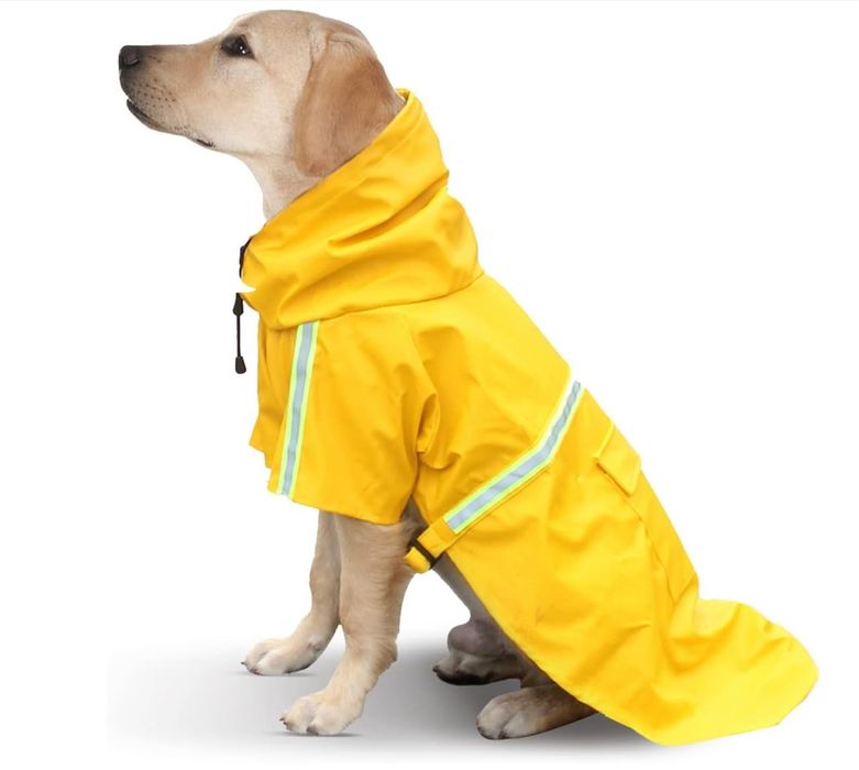 Płaszcz Przeciwdeszczowy Dla Psa Rozmiar L