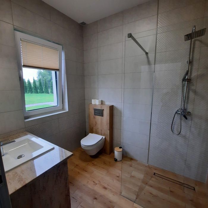 Domek wypoczynkowy z 2 apartamentami do wyboru,  basen, sauna, balia